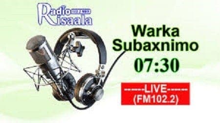 DHAGEYSO:-Warka Subax ee Radio Risaala 23-08-2021