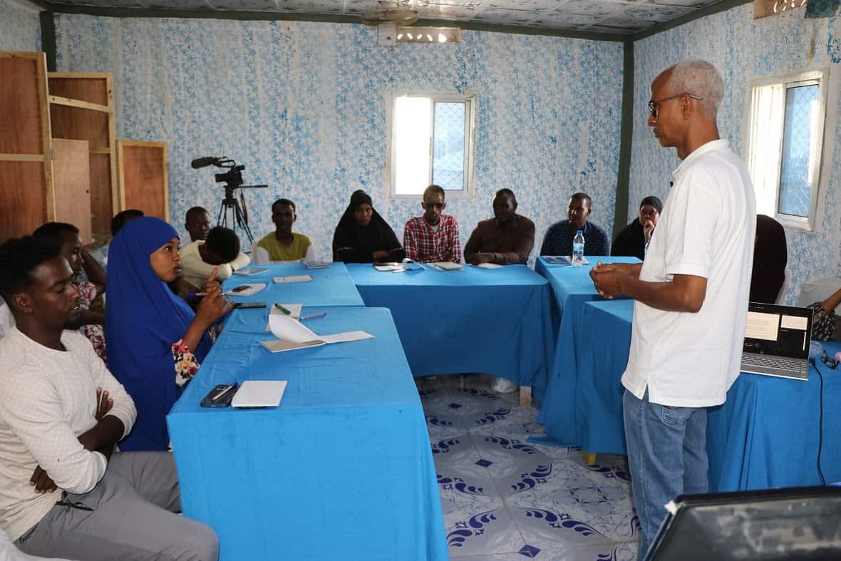 SOMA concluded a three – day Safety Training Workshop for 20 journalists in Beletweyne