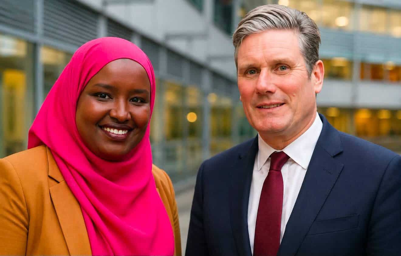 Gabar Soomaaliyeed oo loo tixgelinayo Kursigii Keir Starmer ee Baarlamaanka Britain. Gabar Soomaaliyeed oo loo tixgelinayo Kursigii Keir Starmer ee Baarlamaanka Britain.